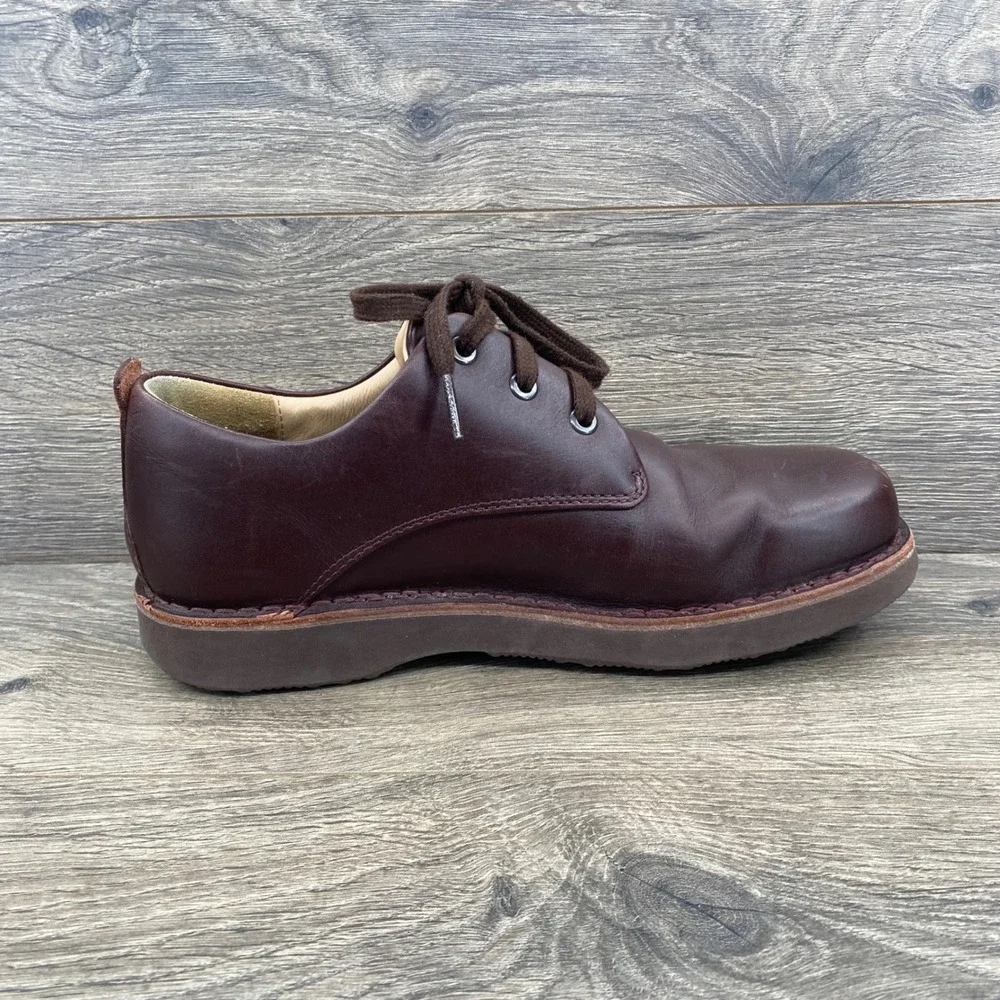 Samuel Hubbard Hubbard Free Mens 8 Brown Leather Vibram Oxford Shoes M1100-007